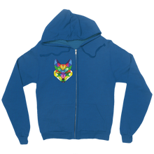corpus_kitsune Zip Up Hoodie