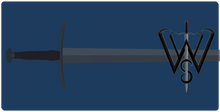 XXL Sword-Logo Mousepad