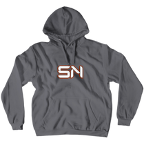 SN White Logo Hoodie