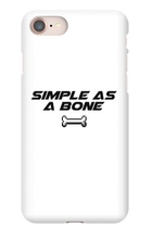 respect your bone iPhone Phone Case(white)