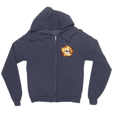 Barbarammie Flames Zip Up Hoodie