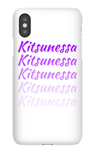 Kitsunessa iPhone Case (Purple)