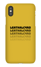 leathalc4rd iPhone Phone Cases