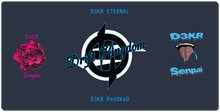 D3KR FAM deskmat