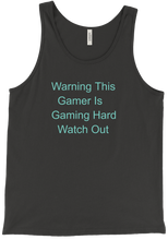 Warning Gamer tank