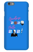 Goodbye 2020 Hello 2021 iPhone Cases