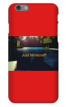 Just Minecraft Iphone case
