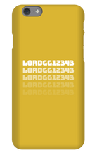 lordgg12343 iPhone Phone Cases