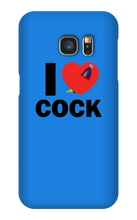 I ❤️ Cock Samsung Phone Cases