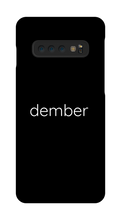 dember Text Phone Case (Samsung)