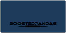 boostedpandas XXL Gaming Mousepad