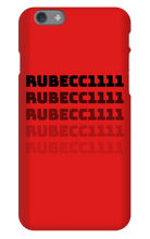 rubecc1111 iPhone Phone Cases