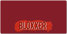 Bottom Red Paint Bloxxer XXL Gaming Mousepad