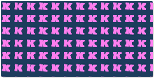 K logo XXL Gaming Mousepad