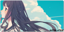 Anime Girl Gaming Mousepad