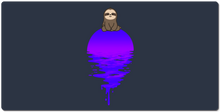 Not Vortexx Sitting Sloth XXL Gaming Mousepad