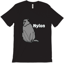 Nylon Monkey text T-shirt