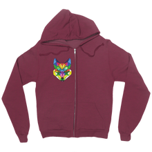 corpus_kitsune Zip Up Hoodie