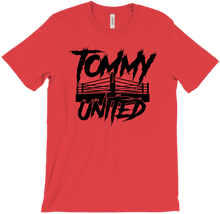TommyUnited Black Logo Tee