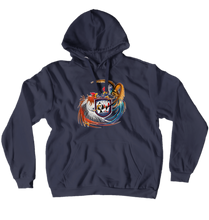 OMA Roosters One white  Hoodie (No-Zip/Pullover)