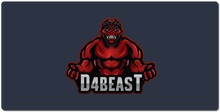 D4BEAST XXL Gaming Mousepad
