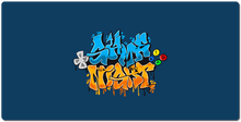 Game Night Graffiti XXL Mousepad