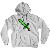 Emerald Sword Hoodie (Pullover Design)