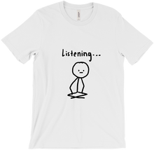 Gerwise's "Listening Stickman" T-shirt