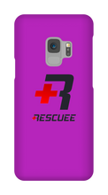 RESCUEE Samsung Phone Case Black and Red Logo