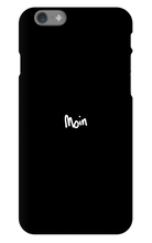 iPhone Handyhülle "moin" (logo weiß)