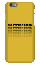 Testyphantasm1 iPhone(6-X) Phone Cases