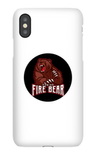 Fire Bear IPhone Case