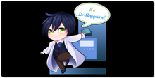 Chibi Dr Sapphire XXL Gaming Mousepad