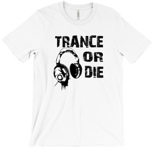 Trance or die - Black letters