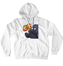 Felpa con Corvo che dice "GG" (No-Zip/Pullover)