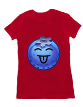 Blueberry tshirt-women-back