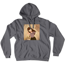 Retro beige hoodie