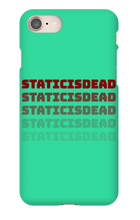 staticisdead iPhone Phone Cases