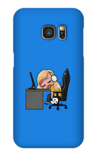 Desk Chibi Samsung Phone Cases