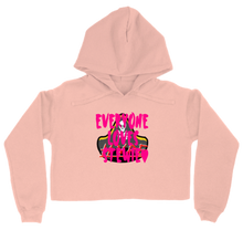 everyone loves stewie hoodie-women-cropped