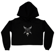 Demon Logo Women's Cropped Hoodie