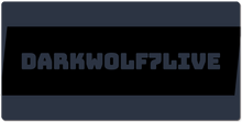 darkwolf7live XXL Gaming Mousepad