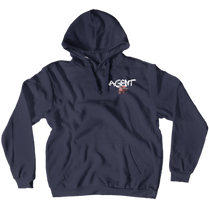 Agent Hoodie (white logo)