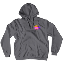 GPCA Hoodie Orange/Purple logo