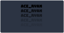 ace_ryan Gaming Mousepad