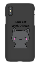 I am a cat iPhone Phone Cases