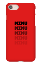 minu224 iPhone Phone Cases