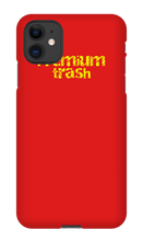 puguns premium trash iPhone Cases