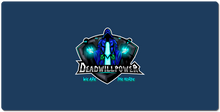 deadwillpower XXL Gaming Mousepad