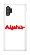 Alpha- Samsung Phone Case